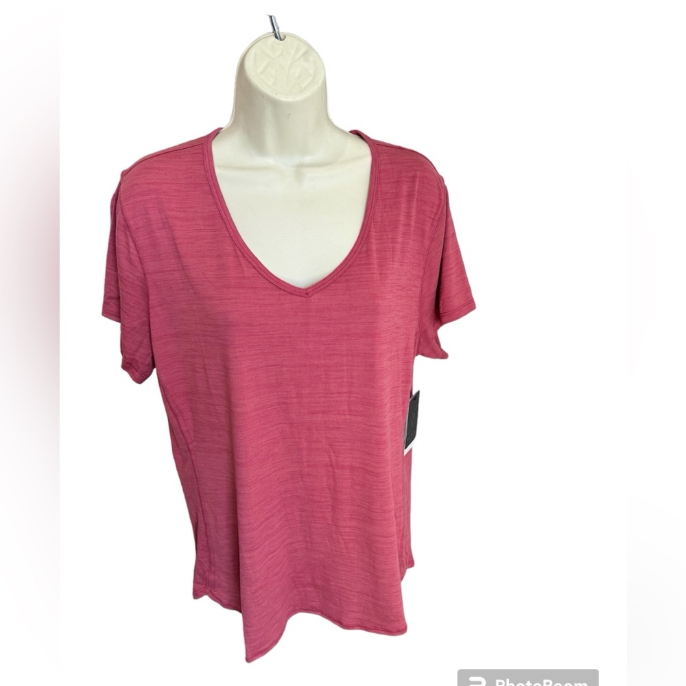 NWT Women’s Short Sleeve‎ Top Size XL Luxe Compression NYL